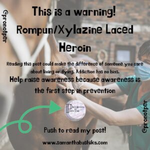 This is a warning Rompun Laced Heroin jpg