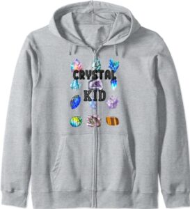 Crystal Kid zip hoodie Merch