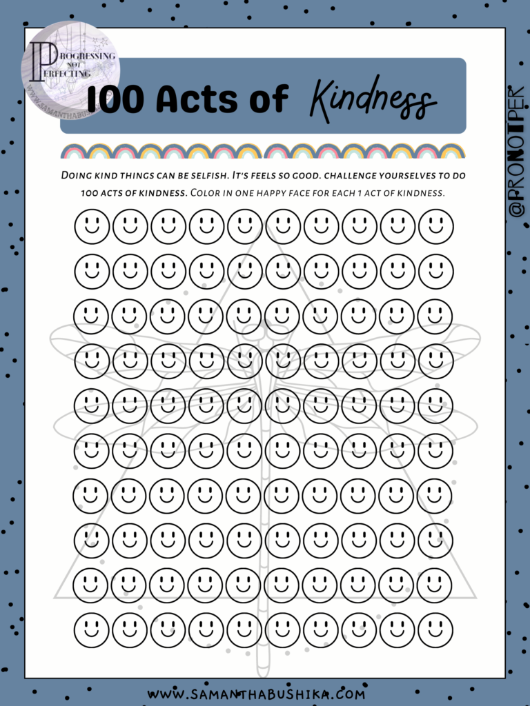 100 Acts of Kindness Challenge Image