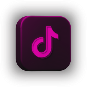 tiktok icon 3d